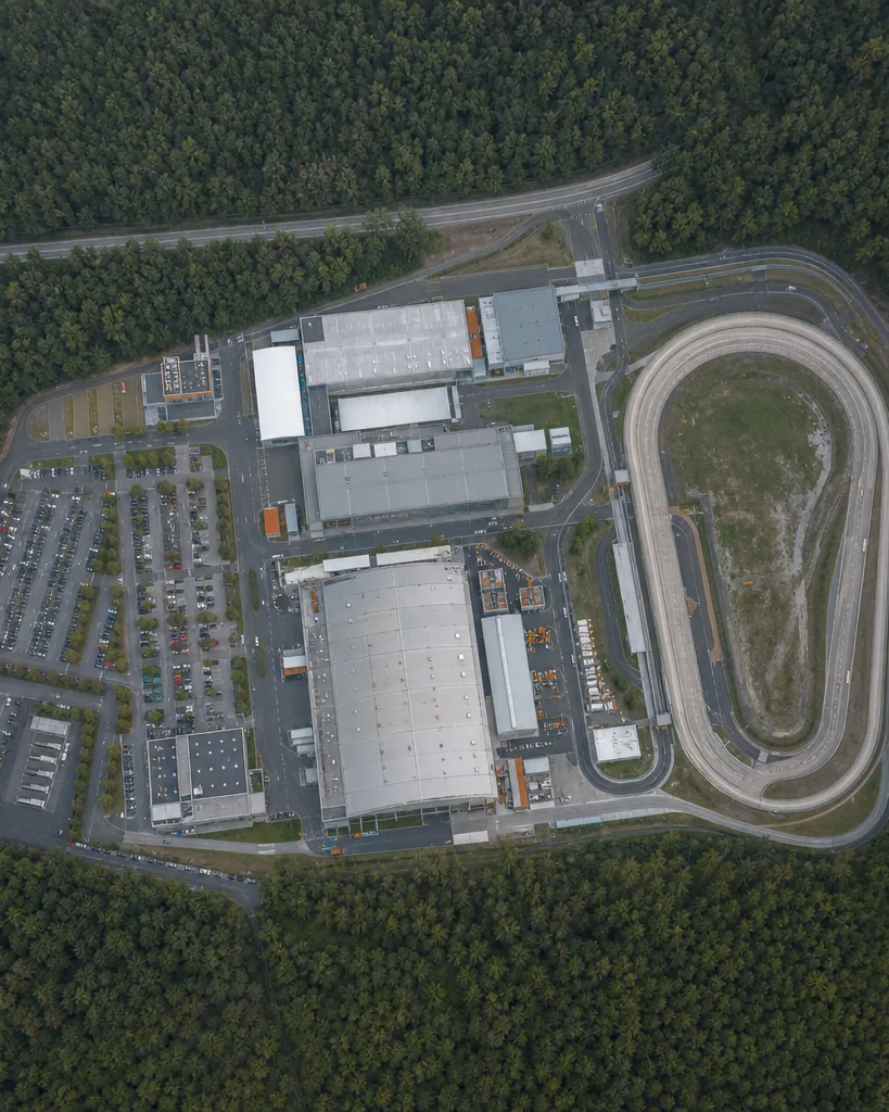 Aerial view for the Germany defence market