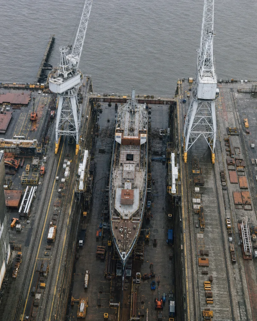 Aerial view for the United Kingdom defence market